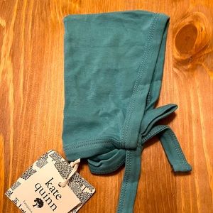 Bamboo Kate Quinn teal baby hat. Brand new w/ tags! Never worn!